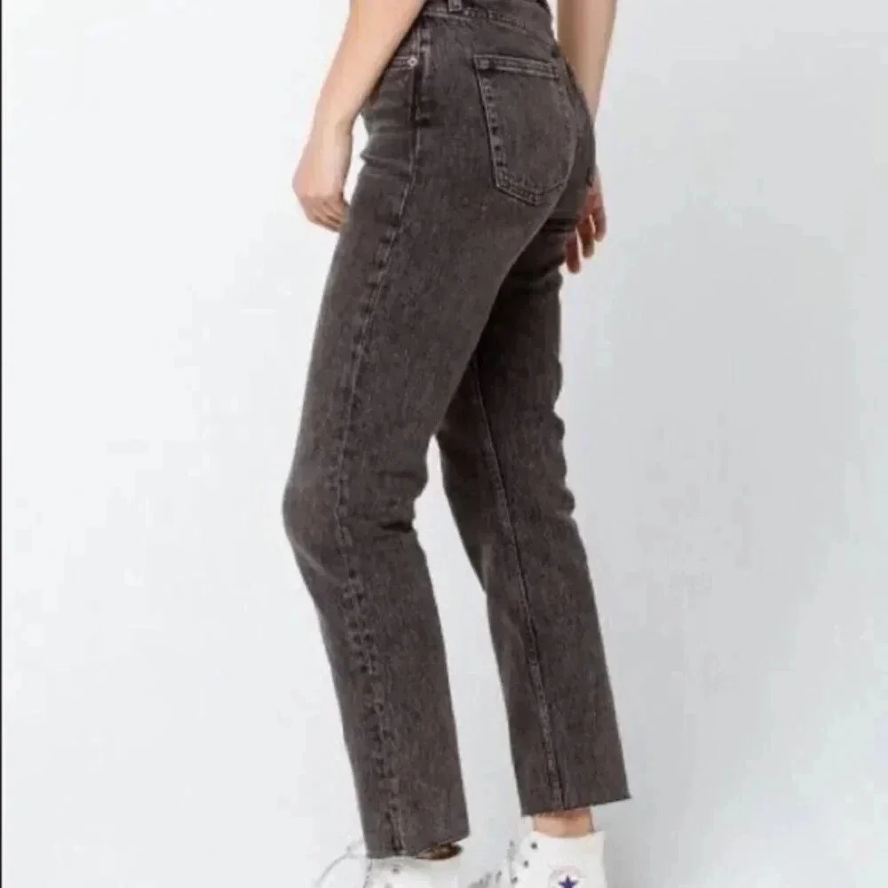 BDG Straight Jeans Black washed - Picture 11 of 12